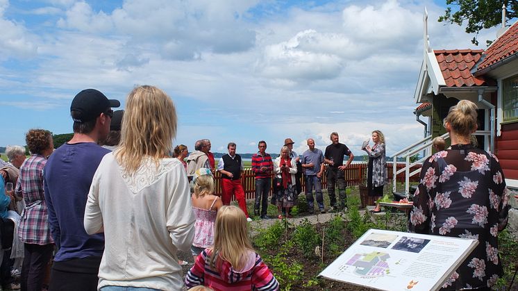 Nu är Tjolöholms museistuga Hemtrefnaden invigd