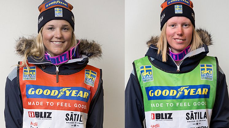 Anna Holmlund och Sandra Näslund