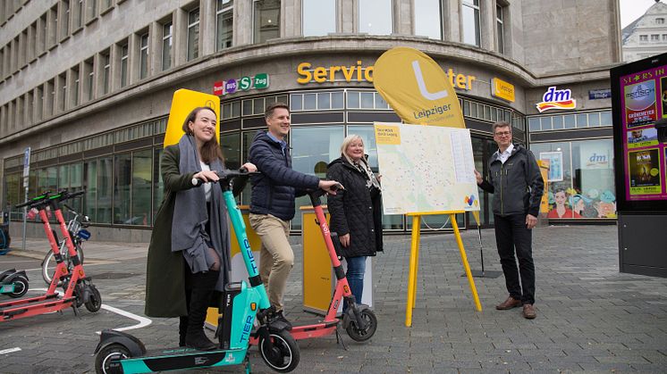 Präsentation der E-Scooter 