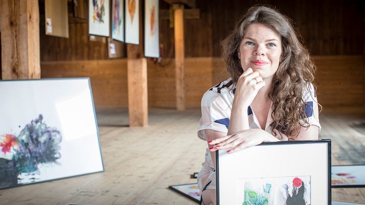Vernissage på Galleri Loftet 2 juli 