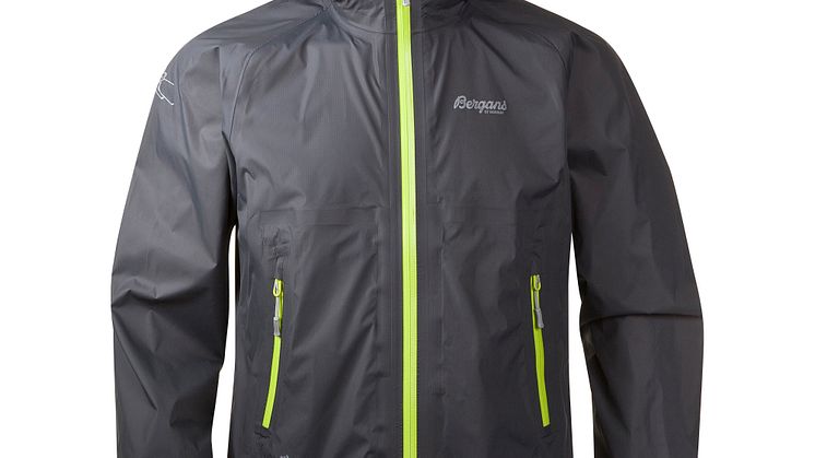 Tinn Youth Jacket - Solid Dk Grey/Citrus