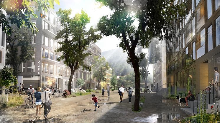 Visionsskiss: Nyréns arkitektkontor​
