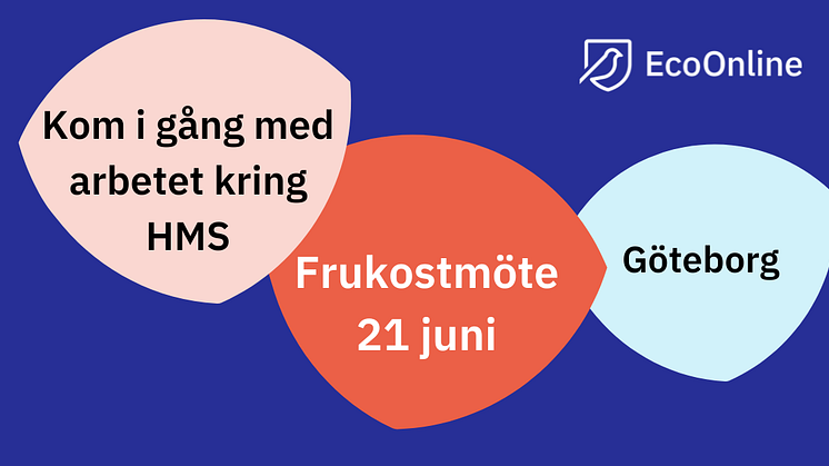 Frukostmöte 21 juni i Göteborg