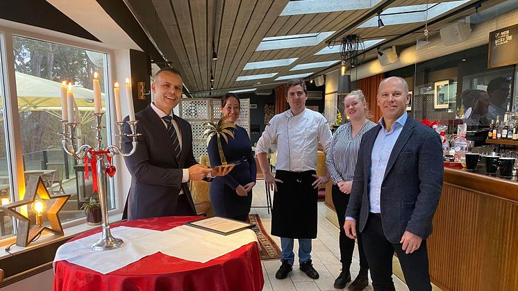 Smygehus vann Guldpalmen 2020 för bästa corona-anpassning.