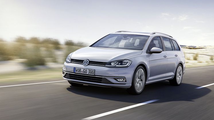 Verdenspremiere: den nye faceliftede Golf