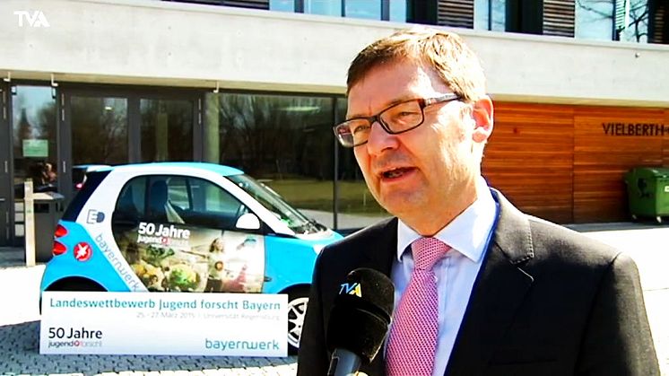 TVA - Nachrichtenbeitrag zu Jugend forscht in Regensburg - Ankündigung