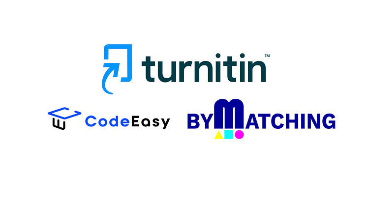 Loggor till våra nya medlemmar: Turnitin, CodeEasy och ByMatching