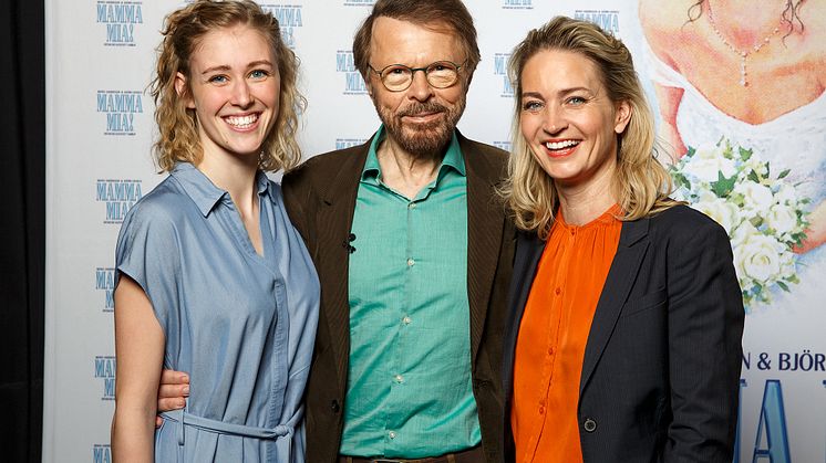 Matilde Zeuner Nielsen, Björn Ulvaeus og Annette Heick