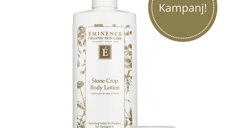 Eminence Stone Crop Kampanj GWP