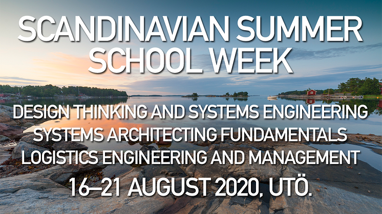 Summer School Early Bird-erbjudande – 10% rabatt på kursavgiften t.om 1 juni, 2020!