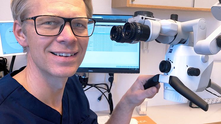 Erik Ardesjö, tandläkare och specialist i endodonti på Endodonti Örebro.