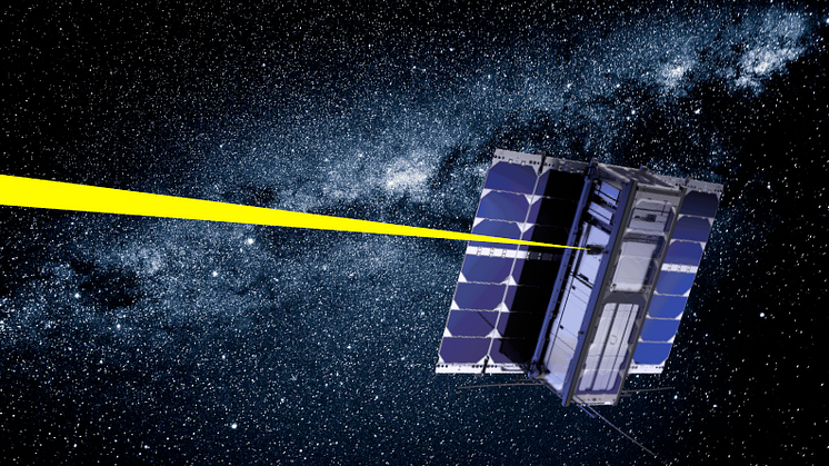 An image depicting what the CubeSat is expected to look like
