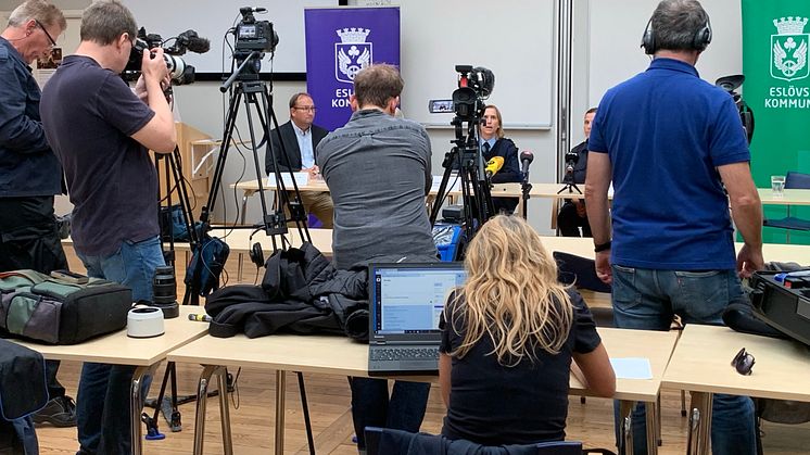Allvarlig händelse på skola i Eslöv