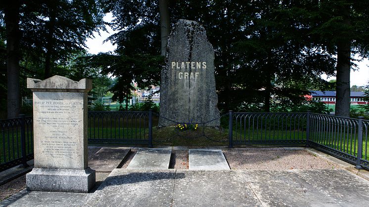 Baltzar von Platens grav, Motala. Fotograf Niclas Albinsson. 