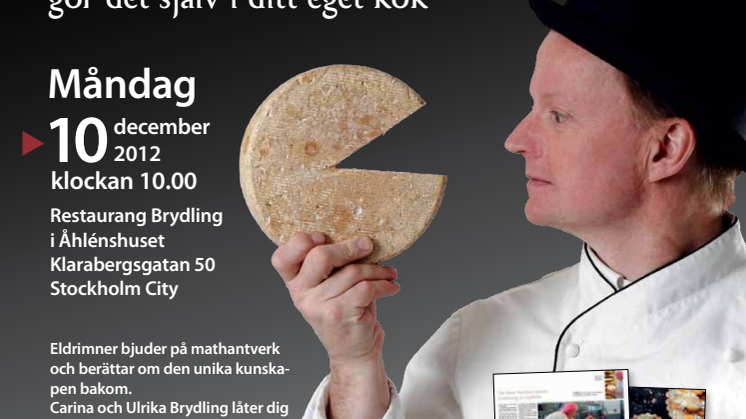 Eldrimner ger ut ny bok om mathantverk