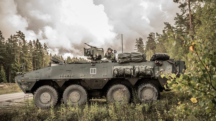 Pansarterrängbil 360. Foto: Bezav Mahmod/Försvarsmakten