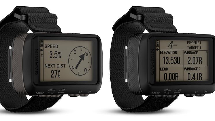 Garmin® Foretrex® 601 og Foretrex® 701 Ballistic Edition