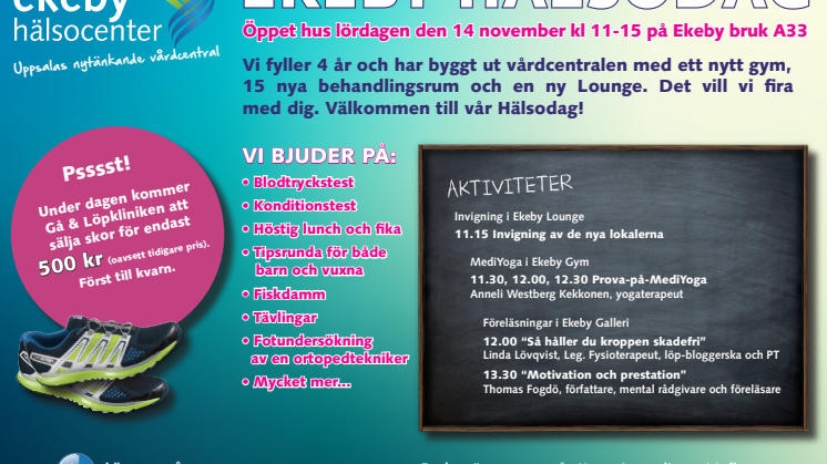 Populär vårdcentral inviger nya lokaler