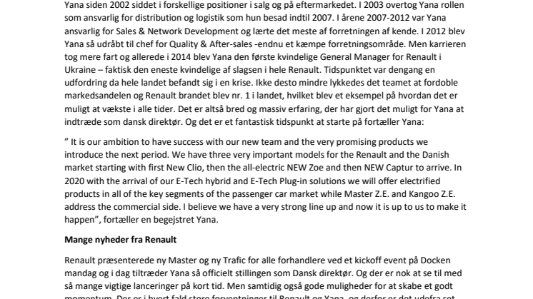 Ny dansk Renault direktør på plads