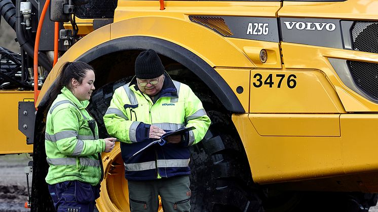 Volvo A25G lastväxlare - Stefan Lundqvist