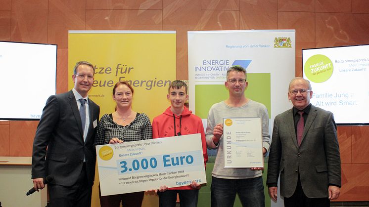 Bürgerenergiepreis_Unterfranken_2019_Preisträger_Familie Jung_Eltmann