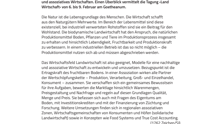 Die biodynamische Karotte belebt die Wirtschaft. ​Faire Preise durch assoziatives Wirtschaften in der Wertschöpfungskette