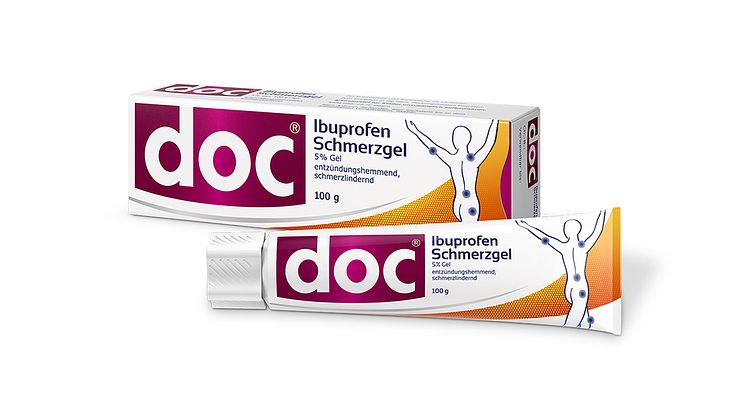 Packungsabbildung doc Ibuprofen Schmerzgel