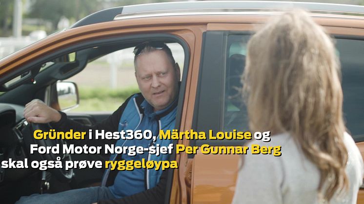 Den store finalen i ryggekonkurransen #Hest360FordChallenge på Øvrevoll Galoppbane