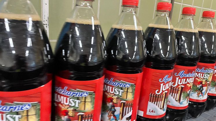 Rekordförsäljning för Apotekarnes Julmust – här dricks det mest i Sverige