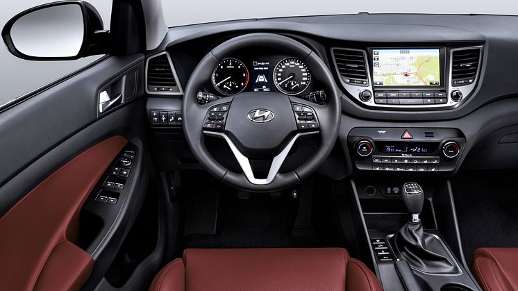 Hyundais nye Tucson SUV - interiør