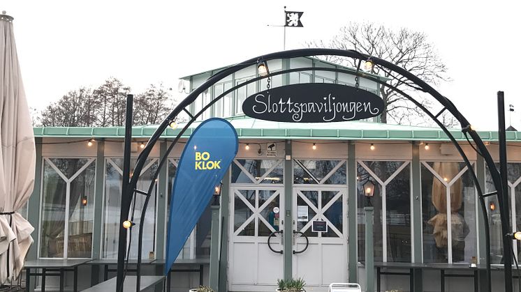 Säljstarten för BoKlok Opgården hölls i Slottspaviljongen intill Gripsholms slott