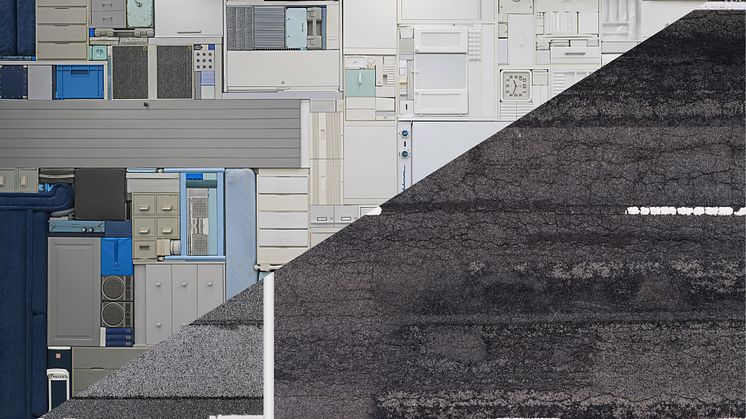 Bildcollage av verk av Michael Johansson och Clay Ketter