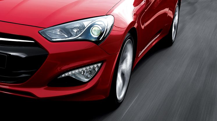 Ny Genesis Coupe (forfra)