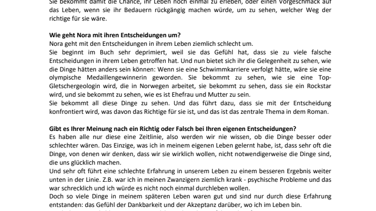 Interview Matt Haig