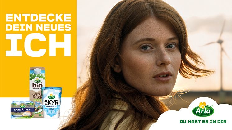 Arlas neue Dachmarkenkampagne läuft ab Mitte Oktober 2022