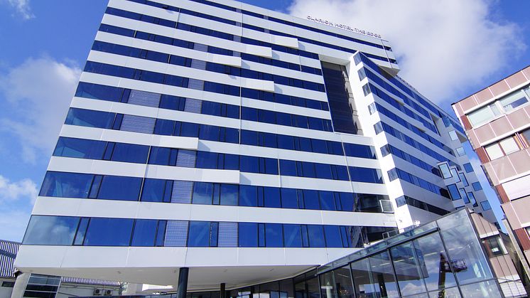 Tromsøs nye storstue, Clarion Hotel The Edge, inviterte til storslått åpningsfest. 