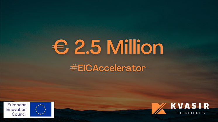 Kvasir Technologies secures funding from EU to accelerate the development of its biofuel technology