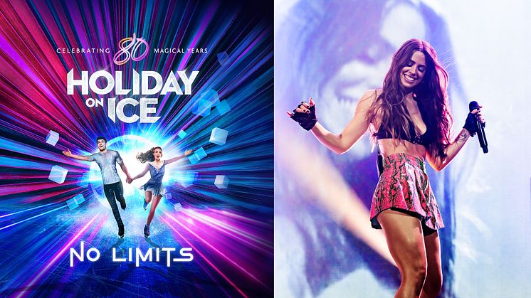 NO LIMITS – HOLIDAY ON ICE feiert 80 Jahre Eis-Shows der Extraklasse mit Stargast Vanessa Mai!