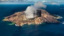 Aktiva vulkan på Nya Zeeland - White Island