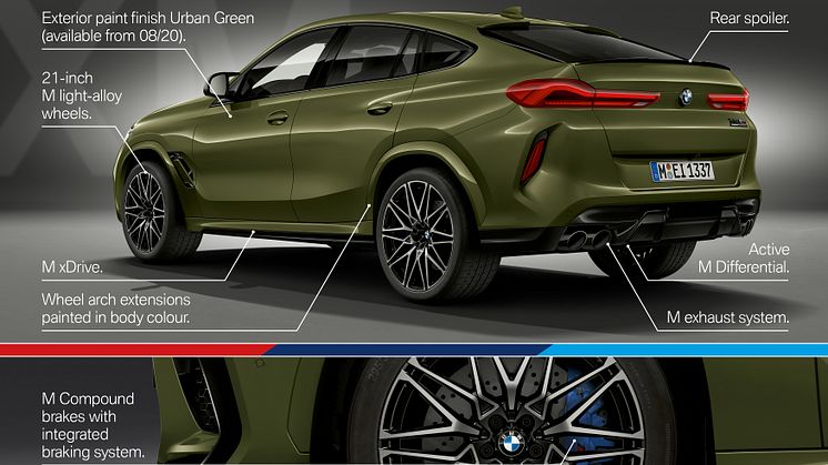 Nya BMW X6 M och BMW X6 M Competition