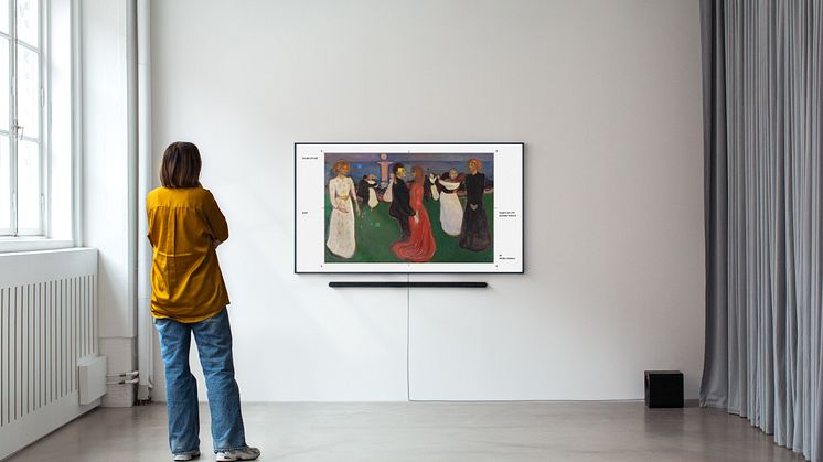 EDVARD MUNCH: Livets dans, 1899-1900. Nasjonalmuseet for kunst, arkitektur and design, Bildekunstsamlingene. Foto: Børre Høstland.
