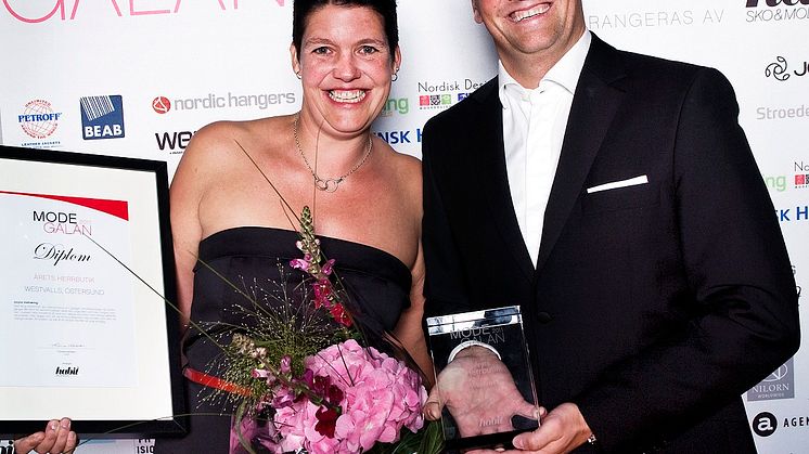 Vinnare Årets Herrbutik, Modegalan 2011