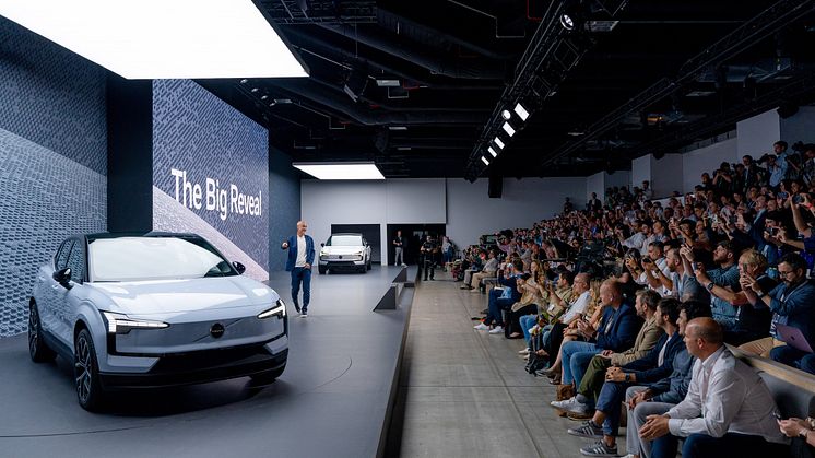 Oplev den nye elektriske Volvo EX30 for første gang på dansk jord