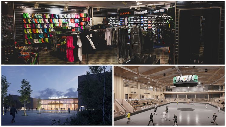 Nu står det klart att Klubbhuset öppnar butik i Thoren Arena när den invigs i december.