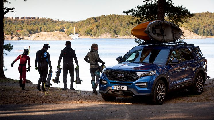 Ford Explorer ladbar hybrid Hove 2020 komoot