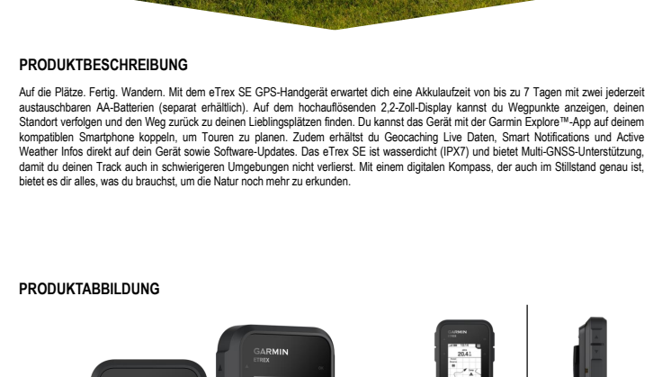 Datenblatt_Garmin_CH_eTrex SE