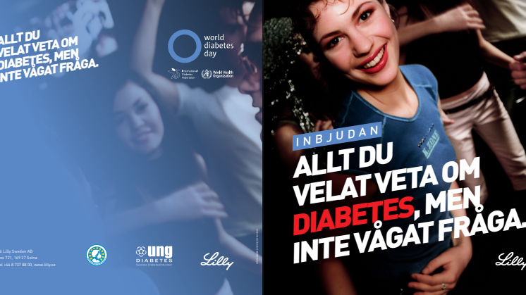 Pressinbjudan: Allt du velat veta om diabetes - men inte vågat fråga