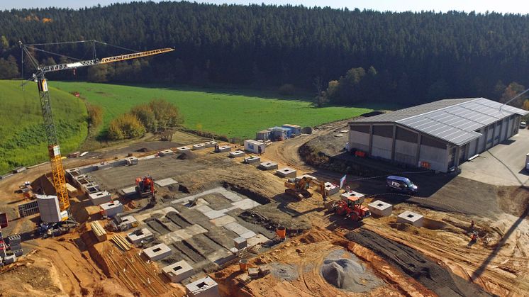 Grundstein für Pelletwerk und BHKW gelegt