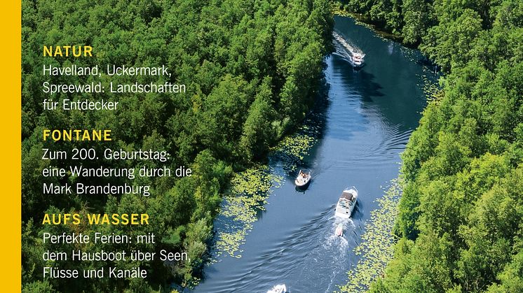 Der neue MERIAN Brandenburg. Ideal für Landschafts- Entdecker. 