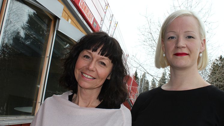 Helena Ranängen och Åsa Lindman